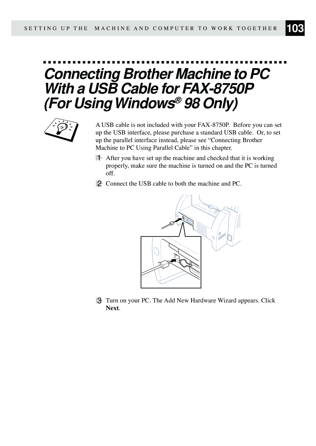 Brother MFC-9650, FAX-8350P owner manual 