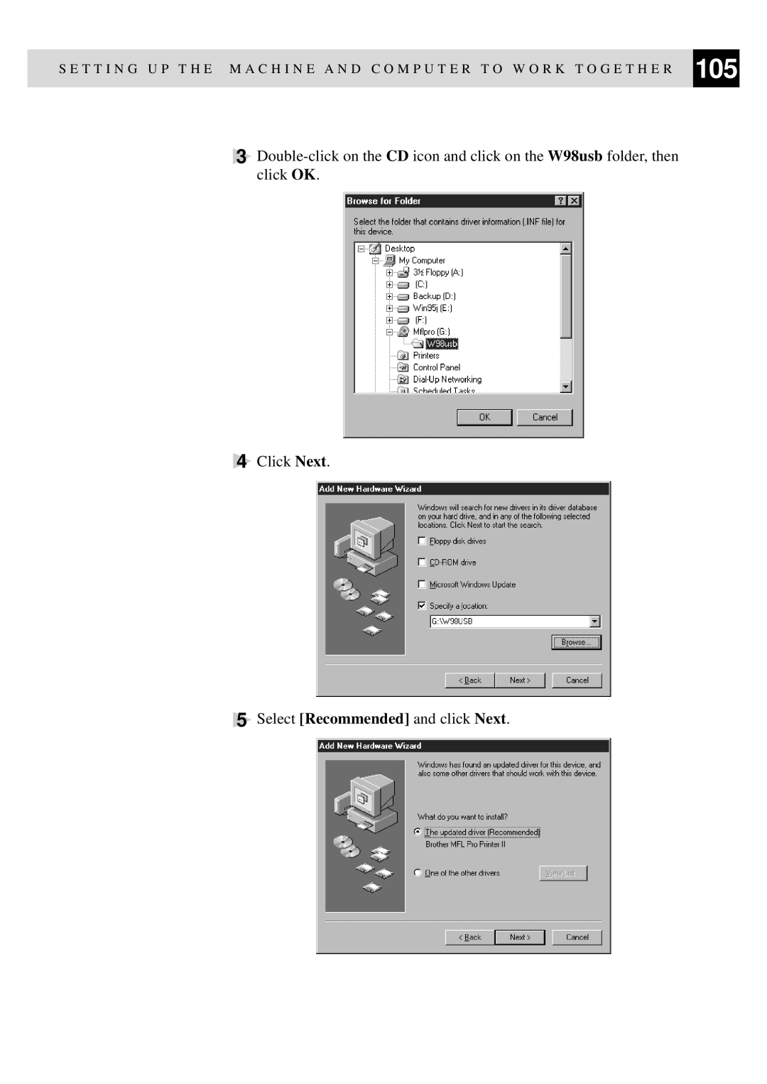 Brother MFC-9650, FAX-8350P owner manual 