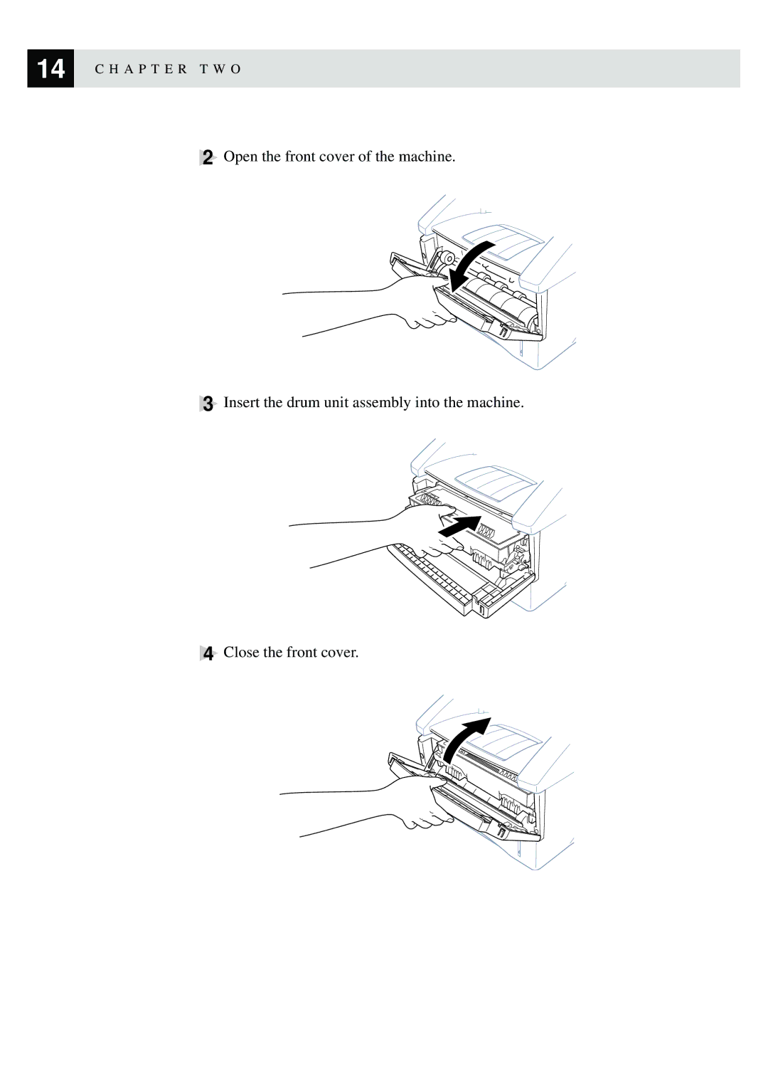 Brother FAX-8350P, MFC-9650 owner manual A P T E R T W O 