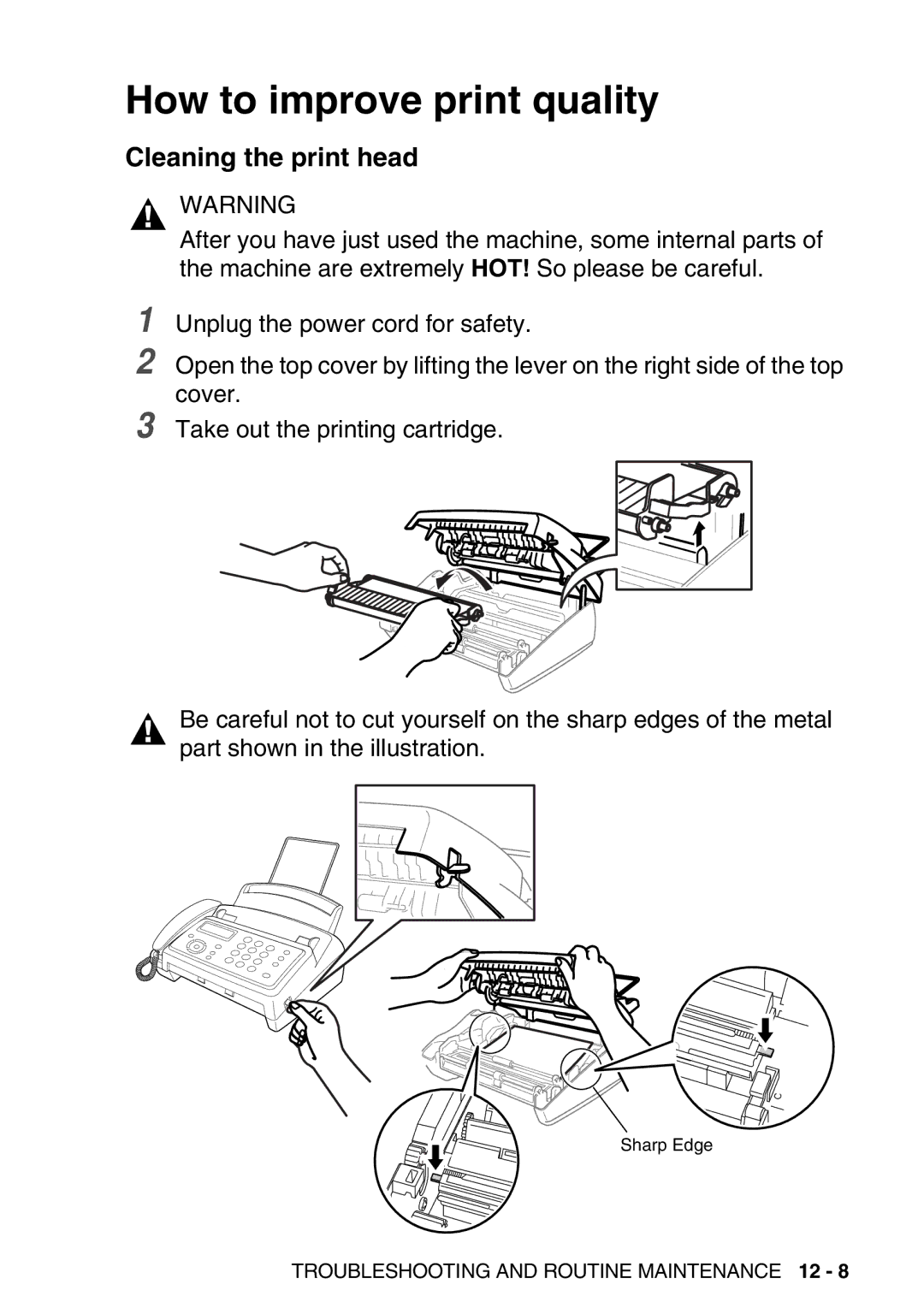 Brother FAX-T98 manual 