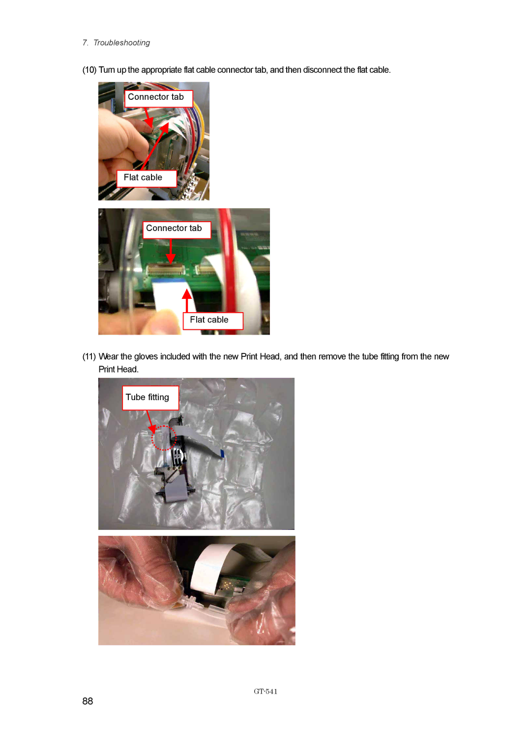 Brother GT-%$!, GT541 instruction manual Troubleshooting 