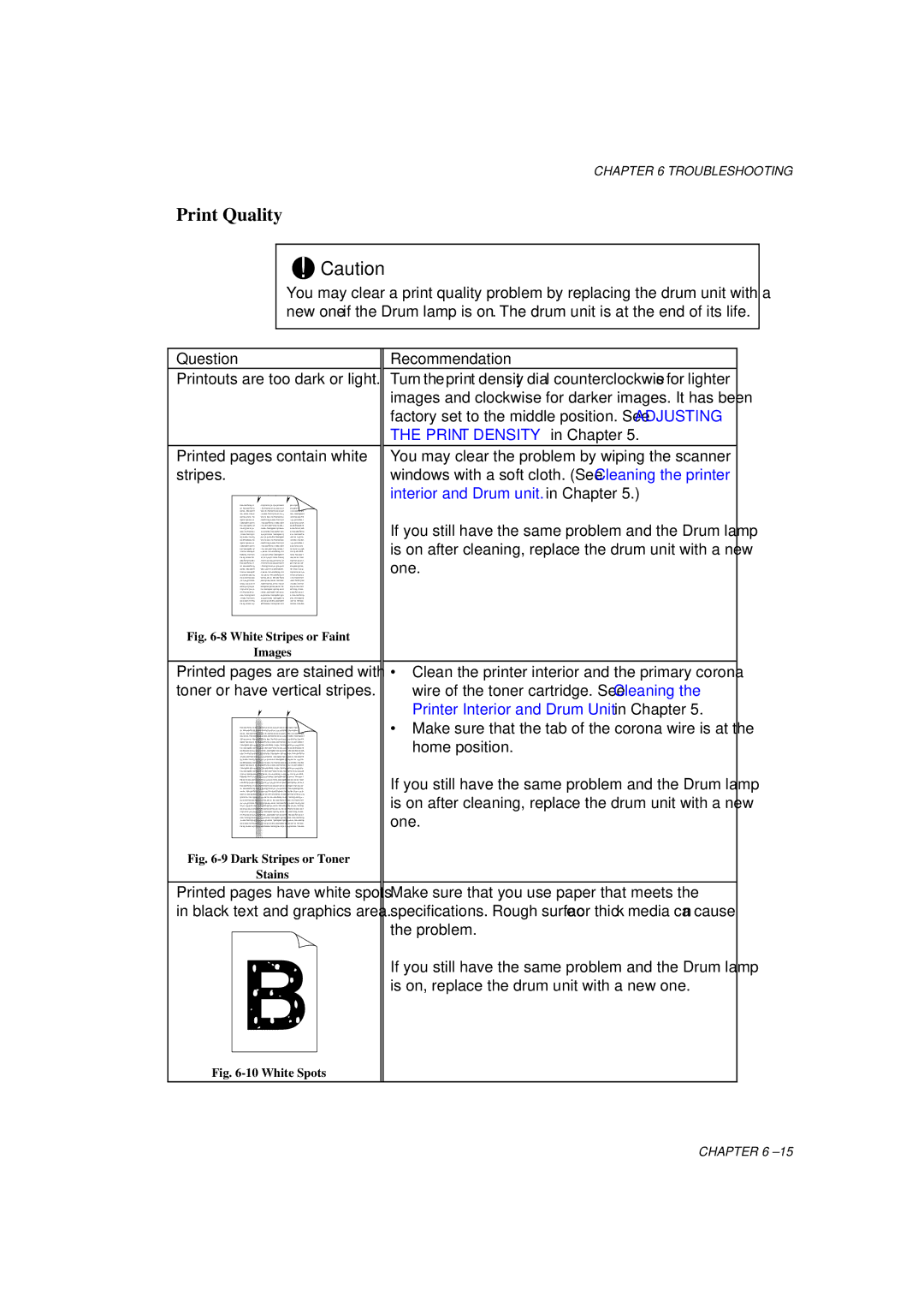 Brother HL-1060 Series manual Print Quality, Together right now, over 