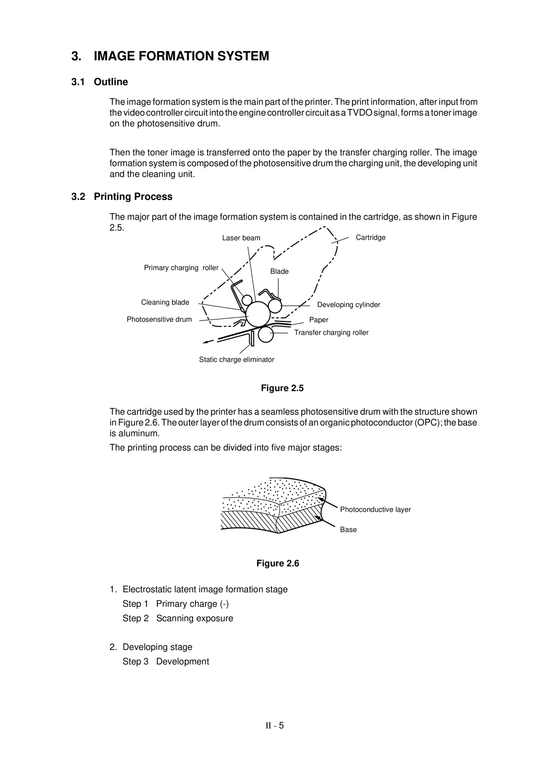 Brother HL-1260 service manual Image Formation System, Outline, Printing Process 