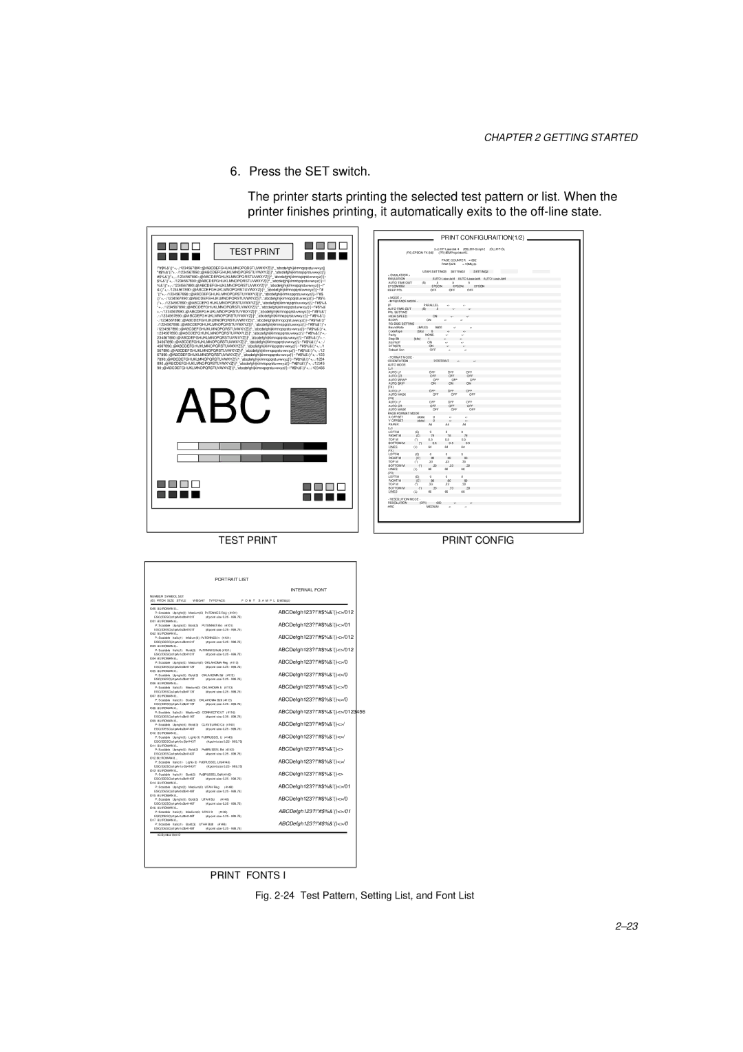 Brother HL-1260 service manual Abc 