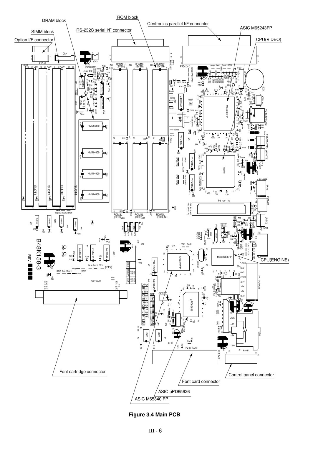 Brother HL-1260 service manual B48K158 