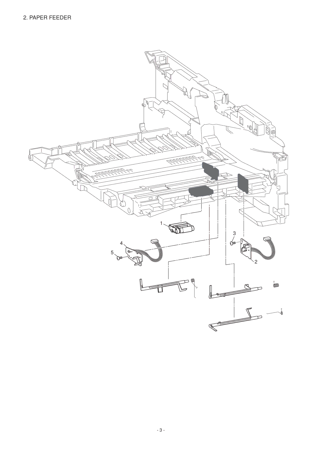 Brother HL-2140/2150N/2170W manual Paper Feeder 