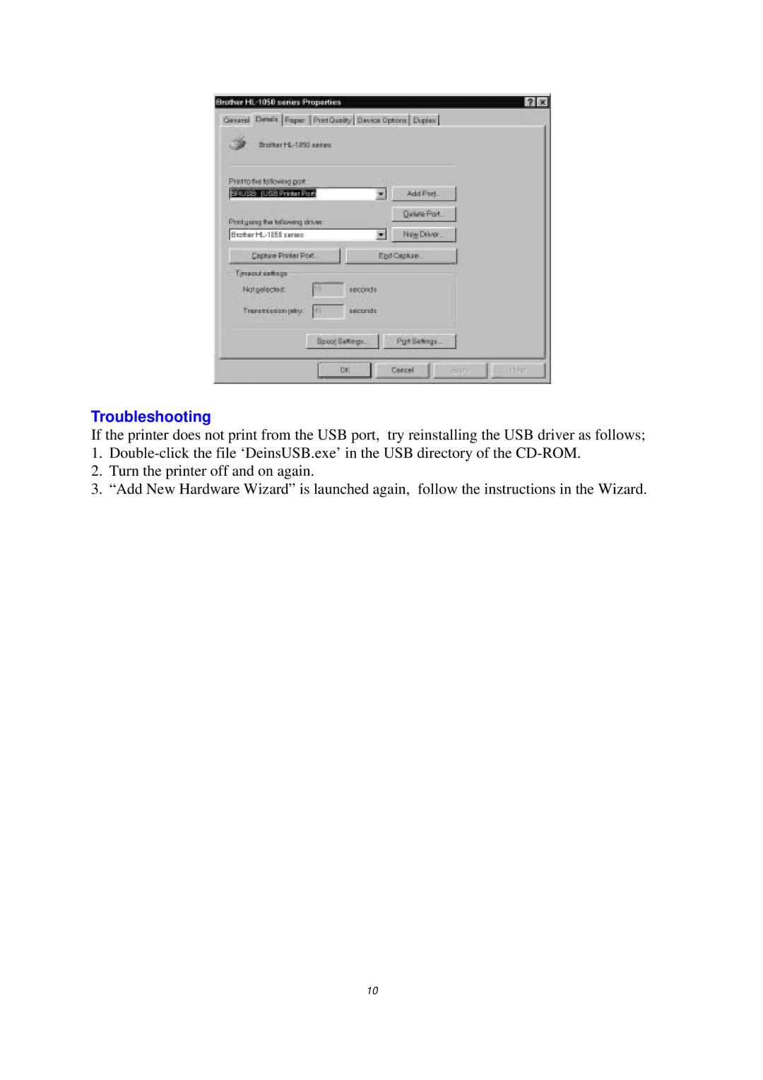 Brother HL-1020, HL-820, HL-1040 manual Troubleshooting 