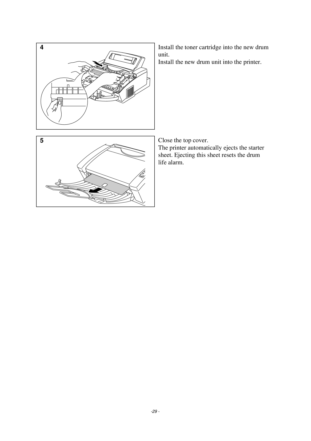 Brother HL-1040, HL-820, HL-1020 manual 