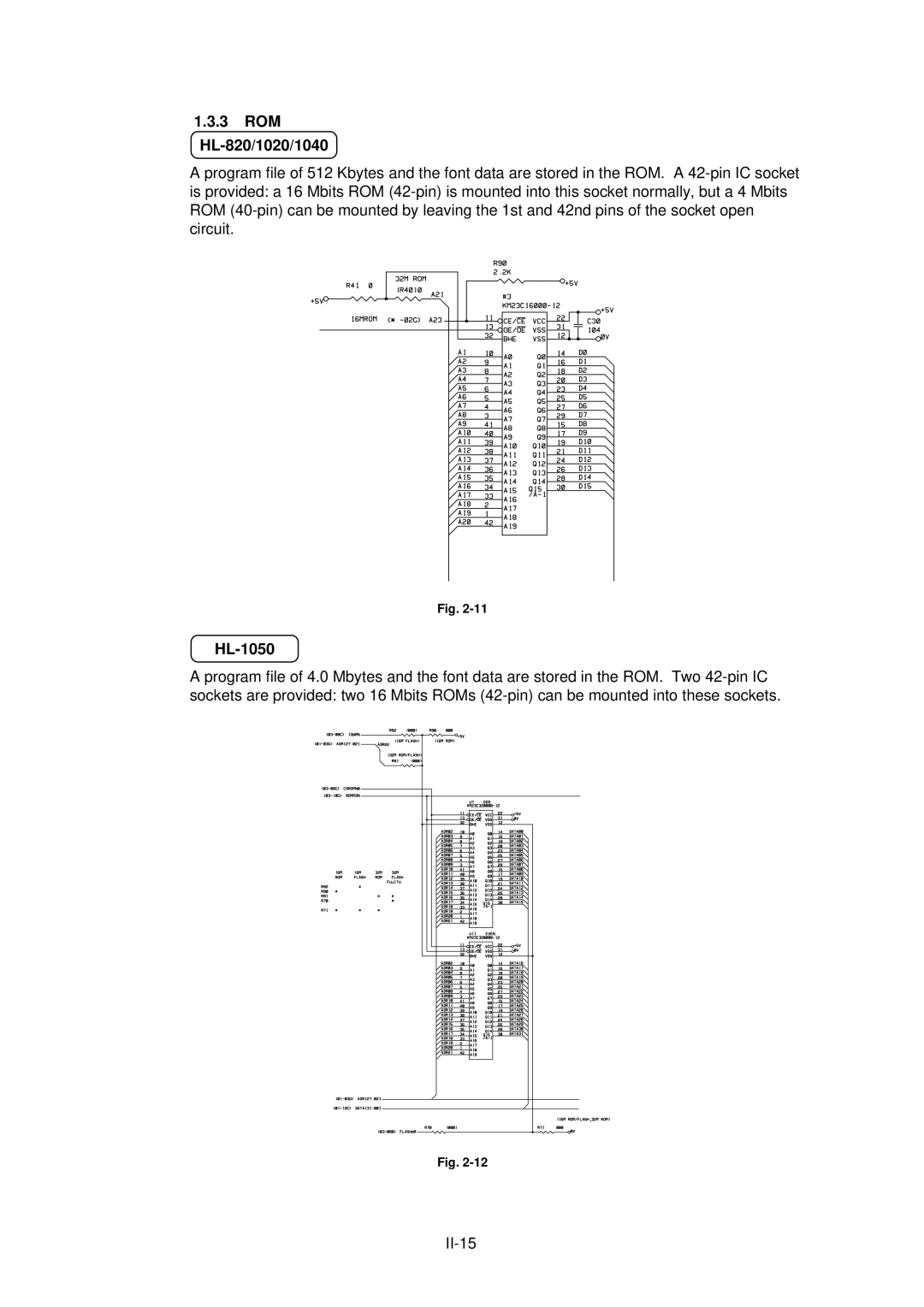 Brother HL-1020, HL-1040 manual ROM HL-820/1020/1040, HL-1050 