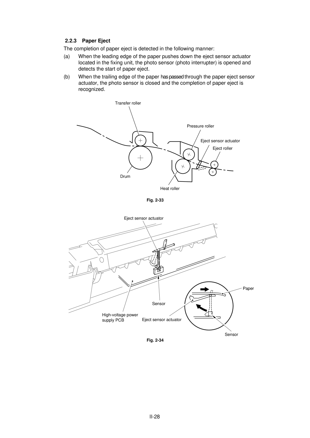 Brother HL-1040, HL-820, HL-1020 manual Paper Eject 