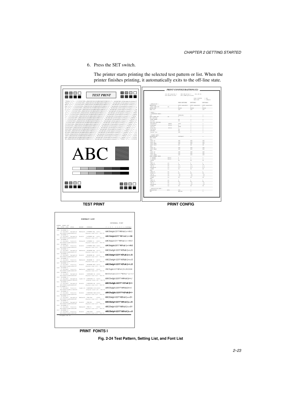 Brother HL-960 manual Abc 