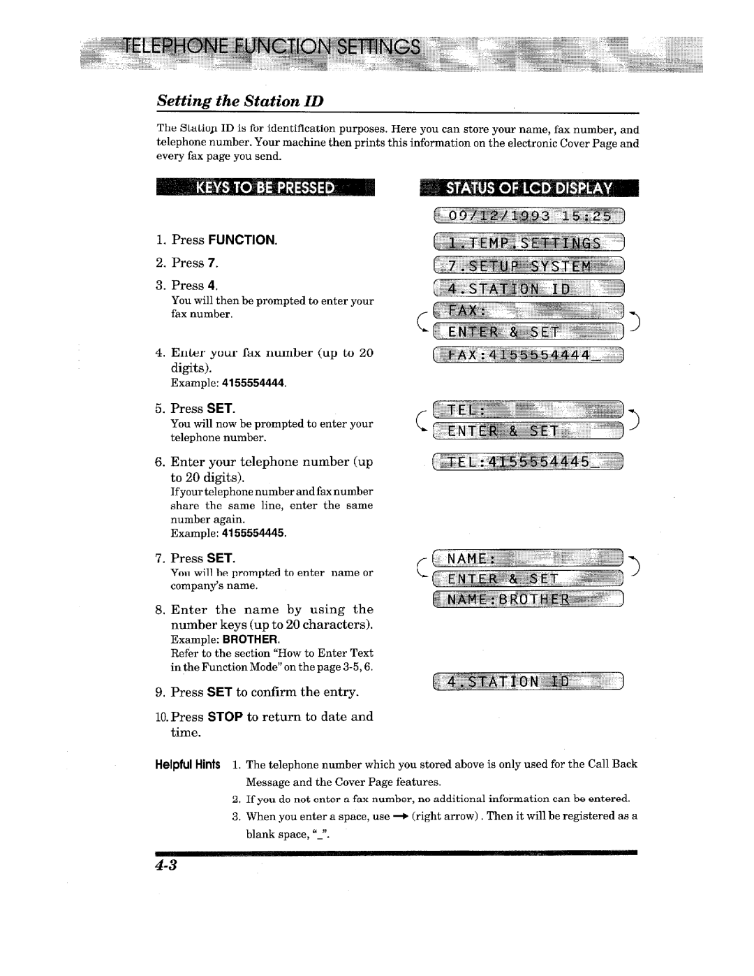 Brother IntelliFax-800, IntelliFax-680 manual 