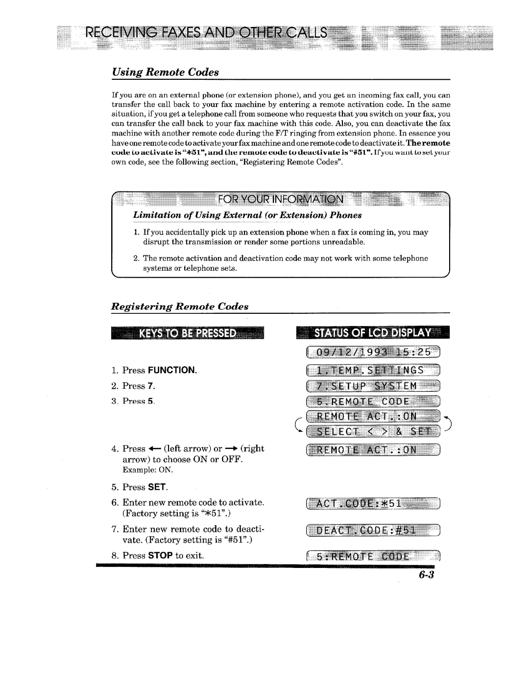 Brother IntelliFax-800, IntelliFax-680 manual 