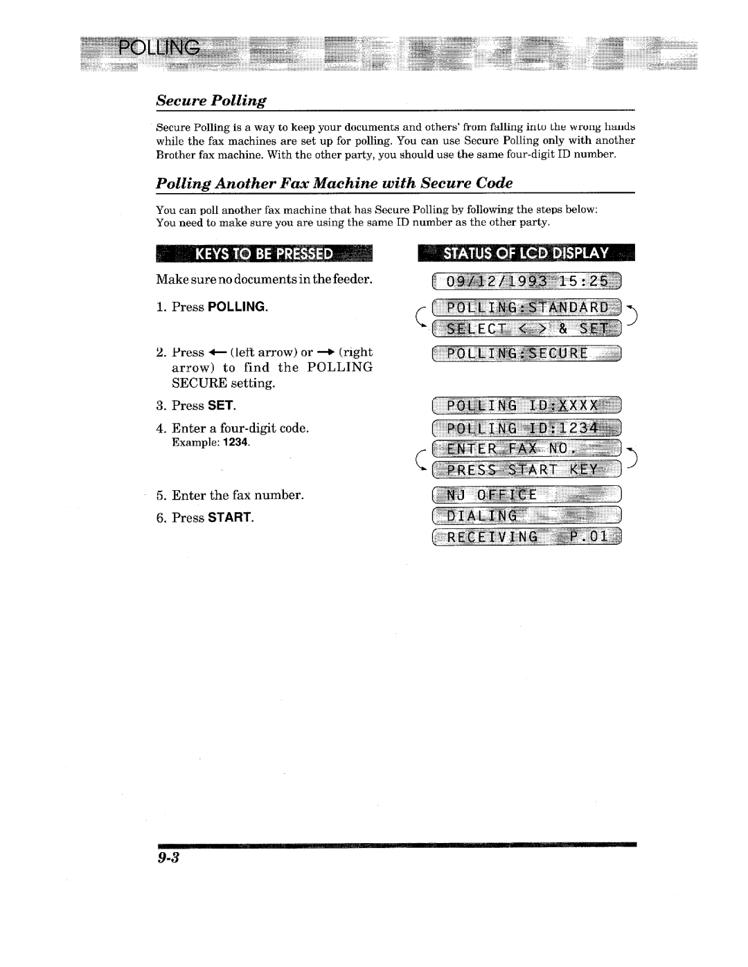 Brother IntelliFax-800, IntelliFax-680 manual 