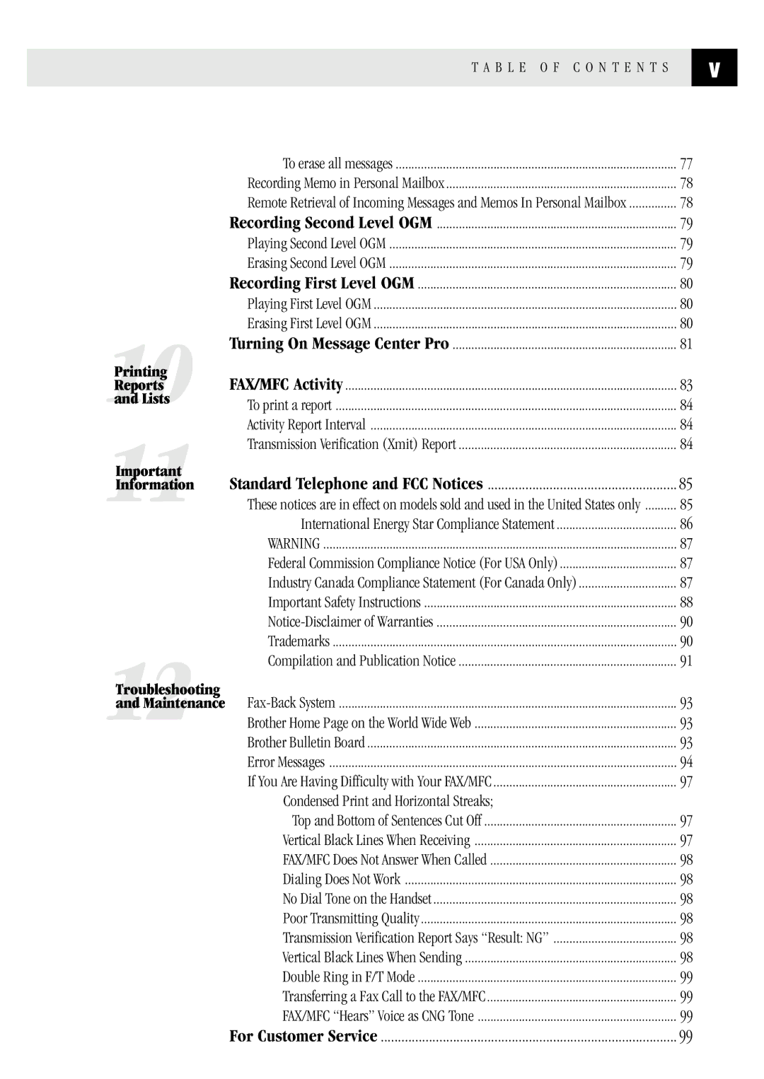 Brother MFC 1870MC, MFC 1970MC, FAX1 570MC owner manual To erase all messages 