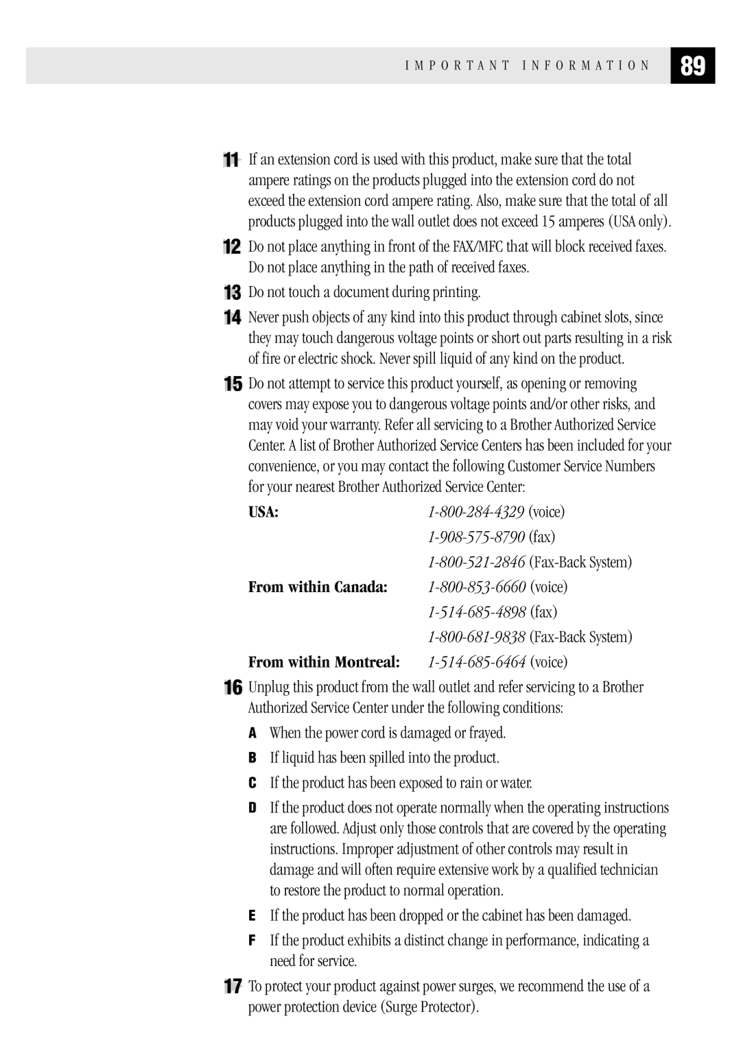 Brother MFC 1870MC, MFC 1970MC, FAX1 570MC owner manual Do not touch a document during printing 