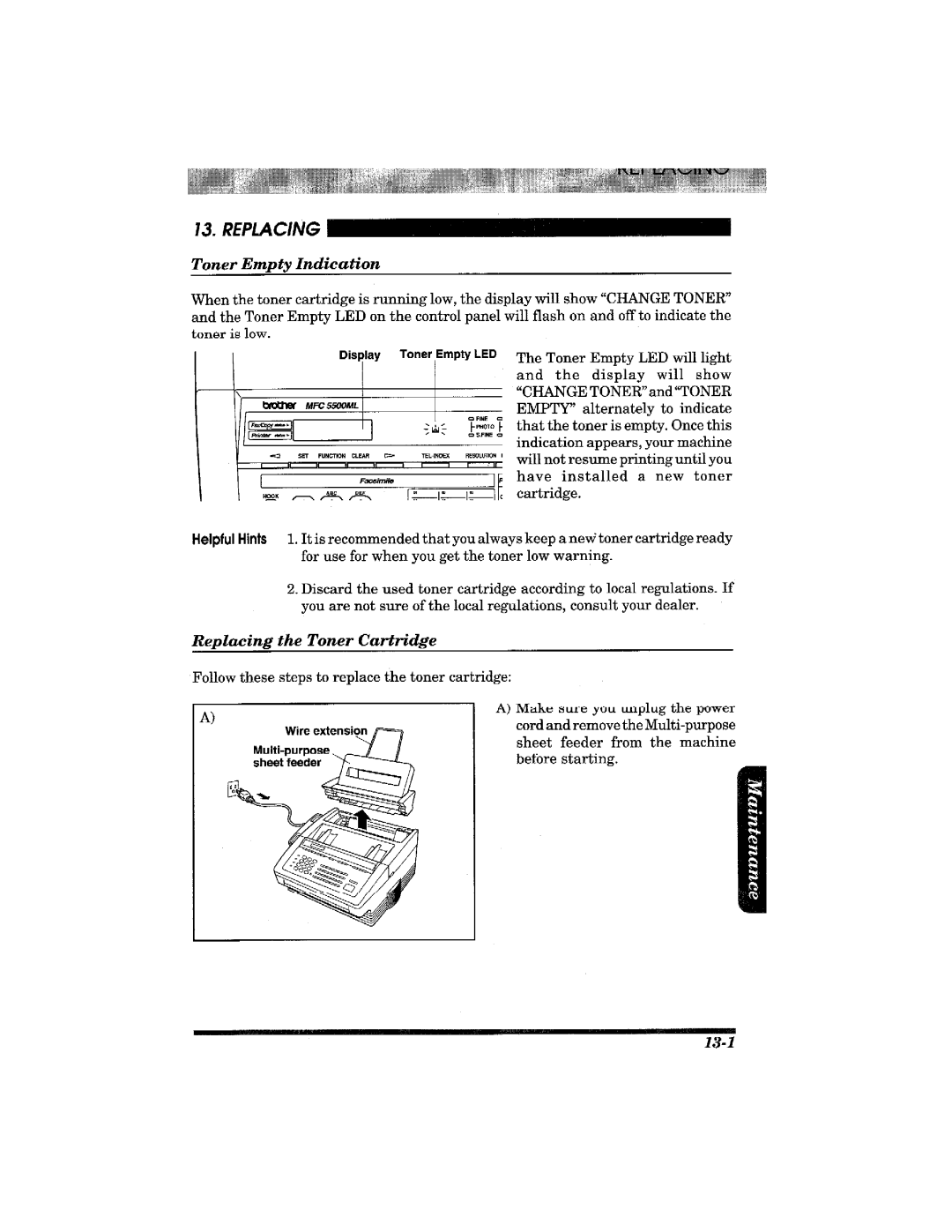 Brother MFC-3900ML manual 