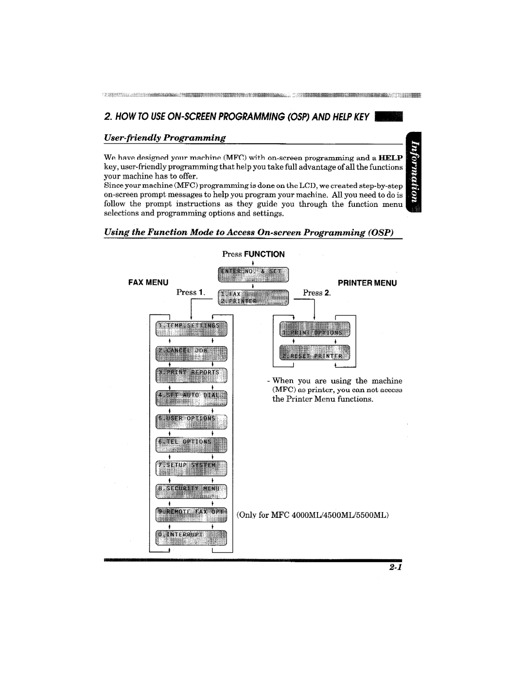 Brother MFC-3900ML manual 