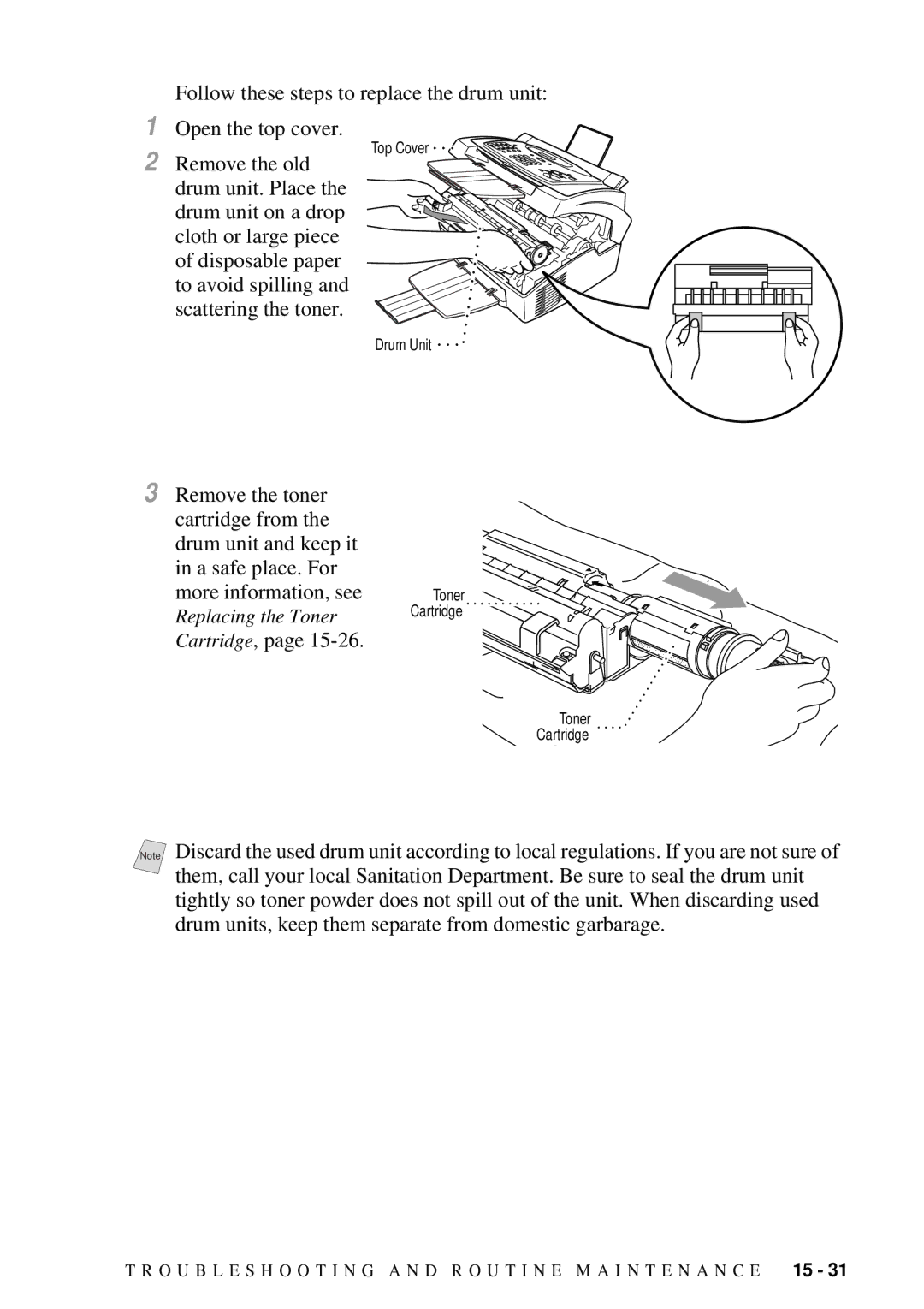 Brother MFC 4300 owner manual Cartridge 