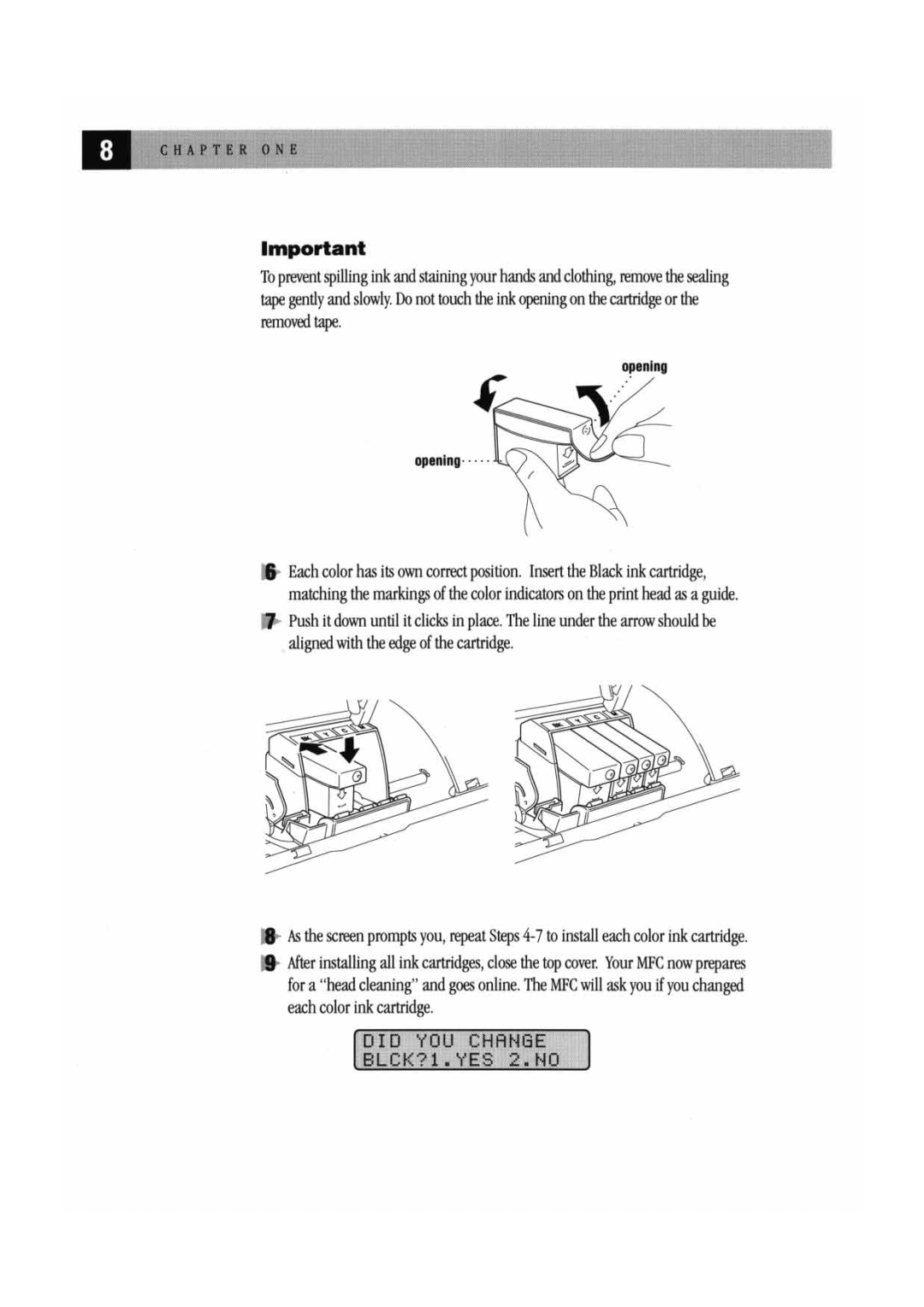Brother MFC 7000FC manual 