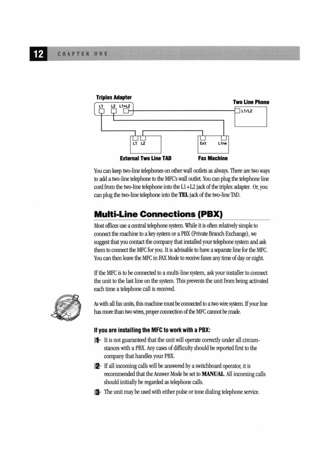 Brother MFC 7000FC manual 