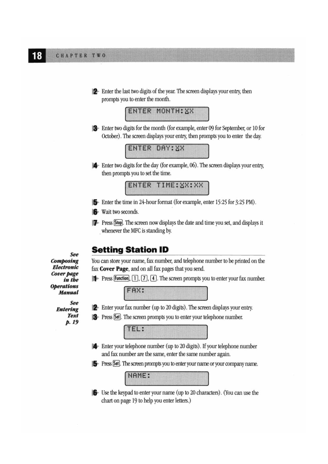 Brother MFC 7000FC manual 