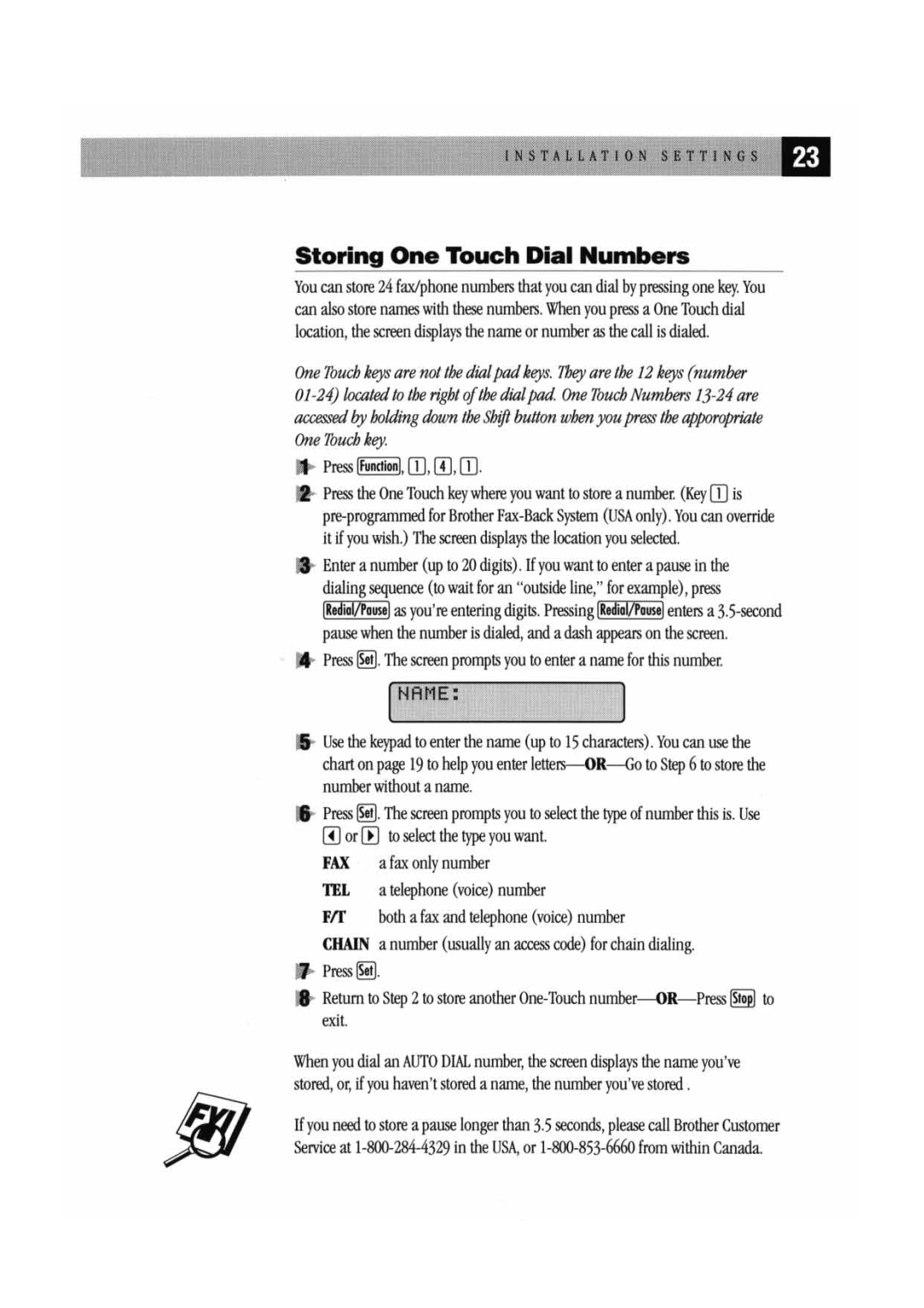 Brother MFC 7000FC manual 