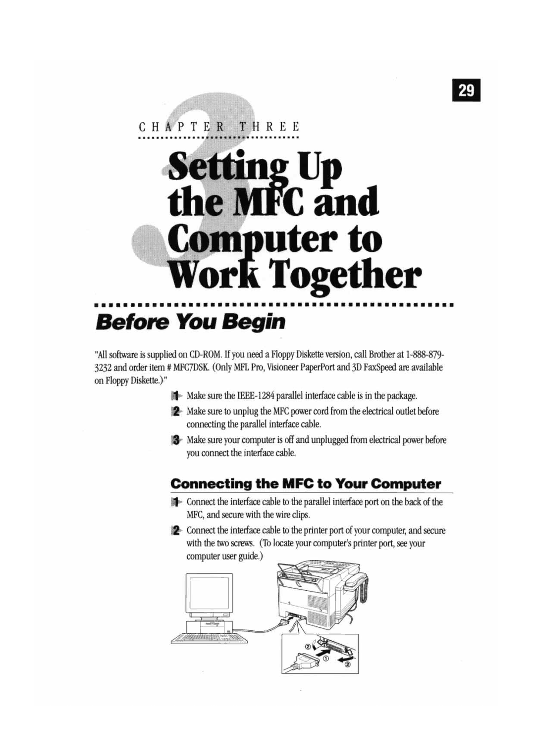 Brother MFC 7000FC manual 