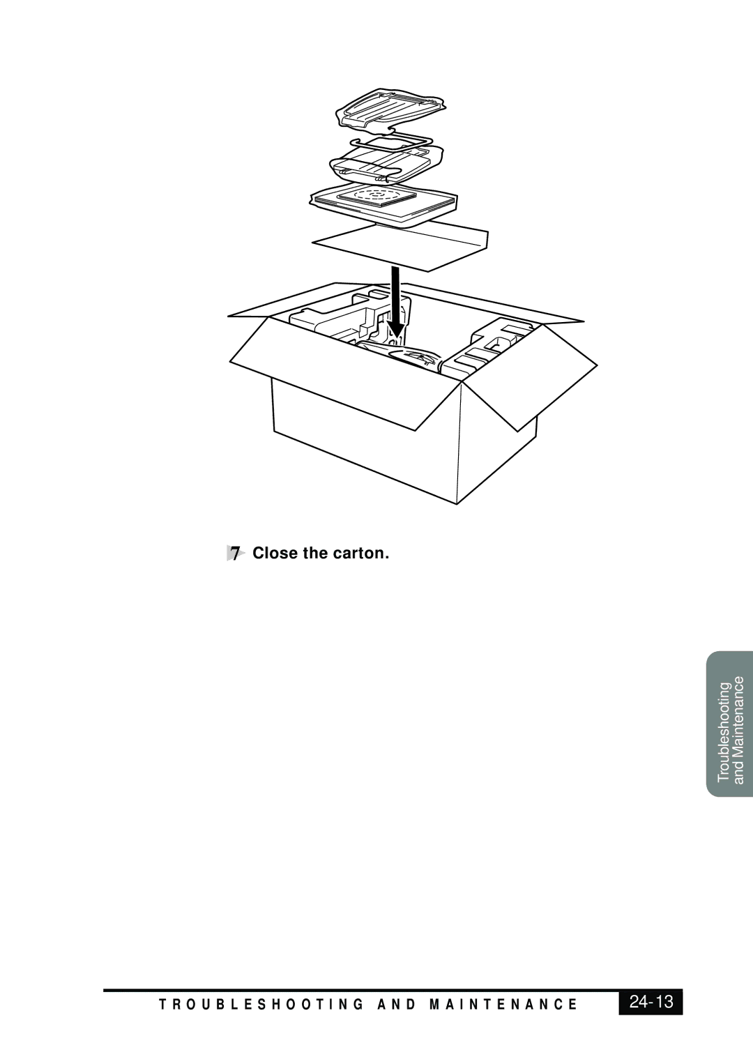 Brother MFC 7050C owner manual 24-13 