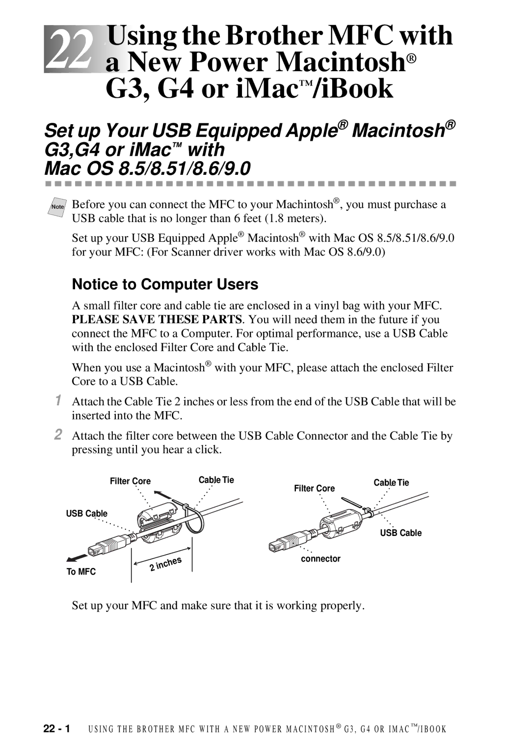 Brother MFC-7300C manual Set up your MFC and make sure that it is working properly 