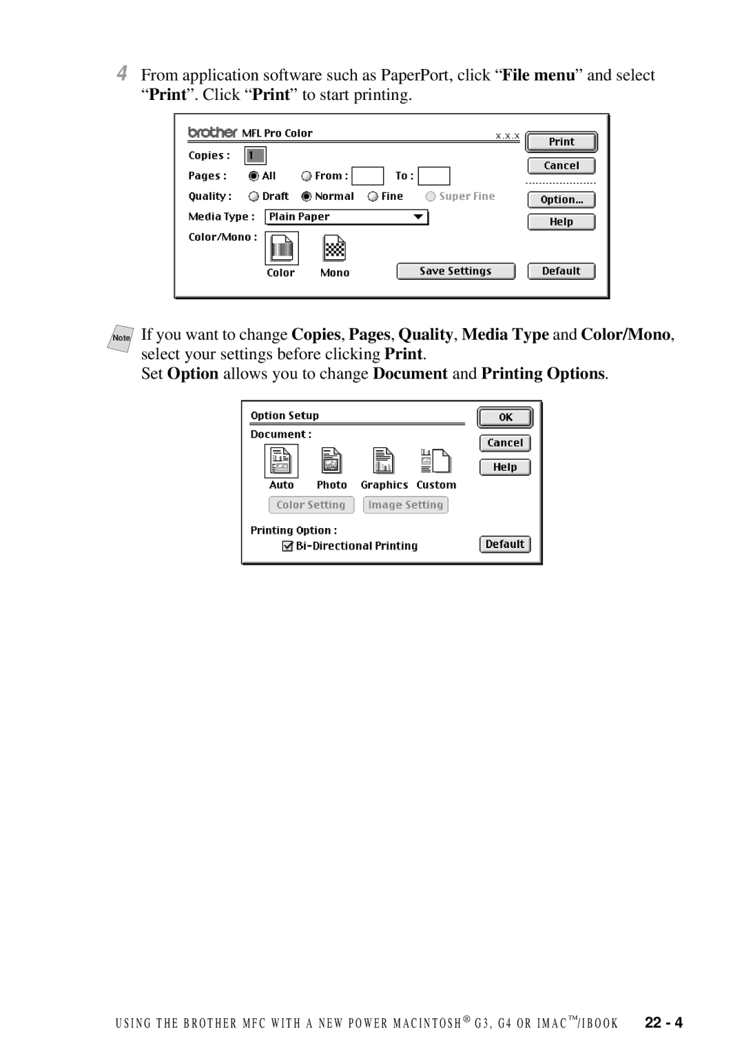 Brother MFC-7300C manual 