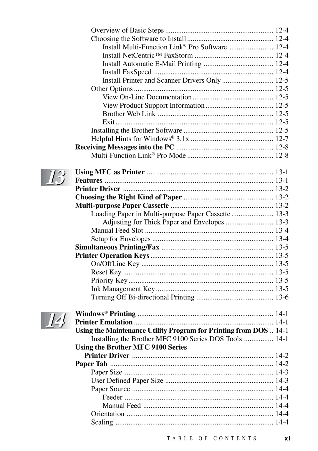 Brother MFC-9100C manual Using the Brother MFC 9100 Series 