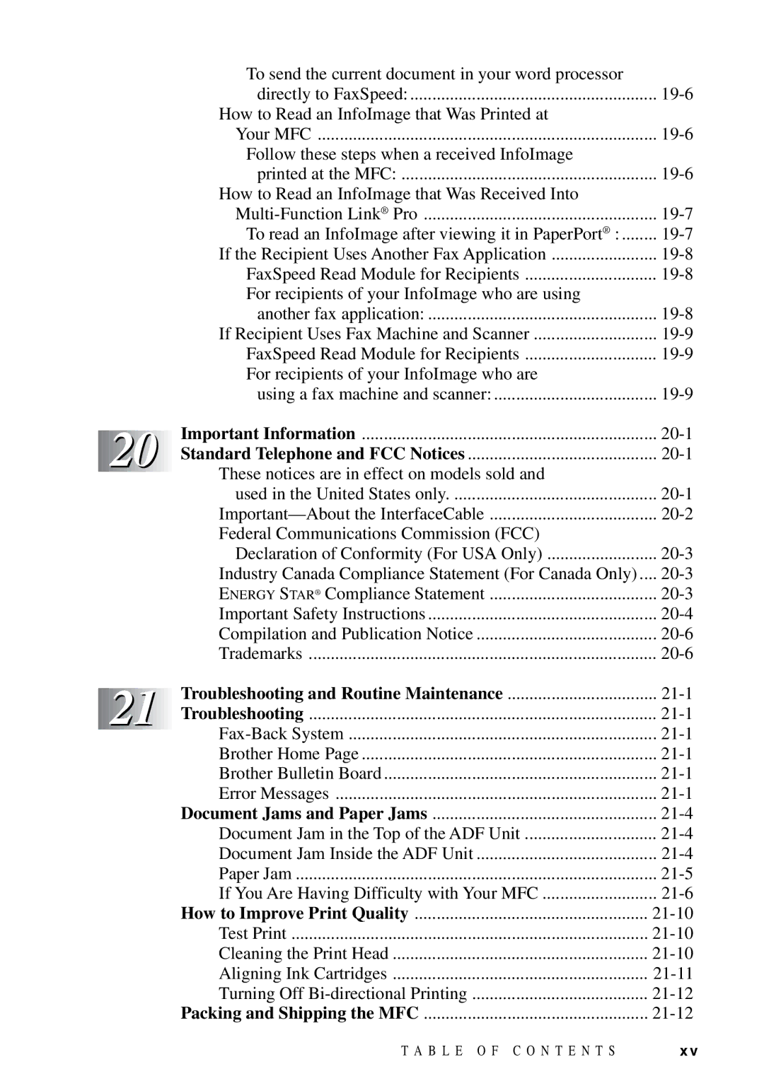 Brother MFC-9100C manual Troubleshooting and Routine Maintenance 