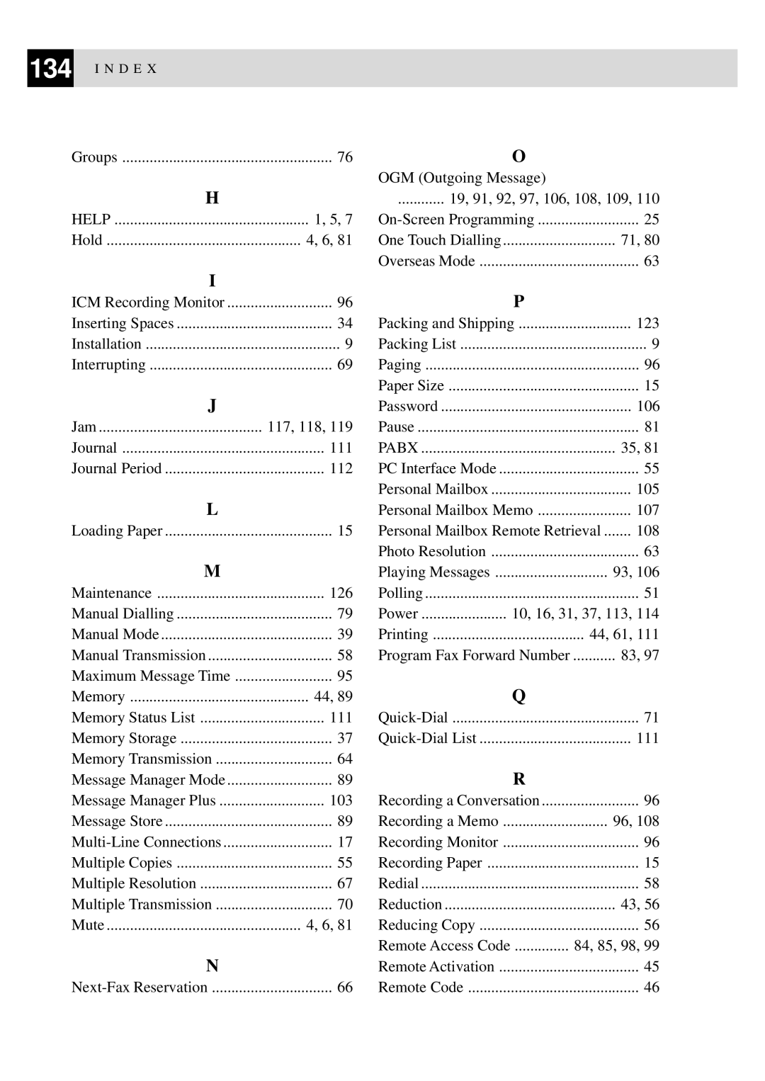 Brother MFC-925, FAX-930, FAX-940 E-mail, FAX-920 manual Personal Mailbox Remote Retrieval 