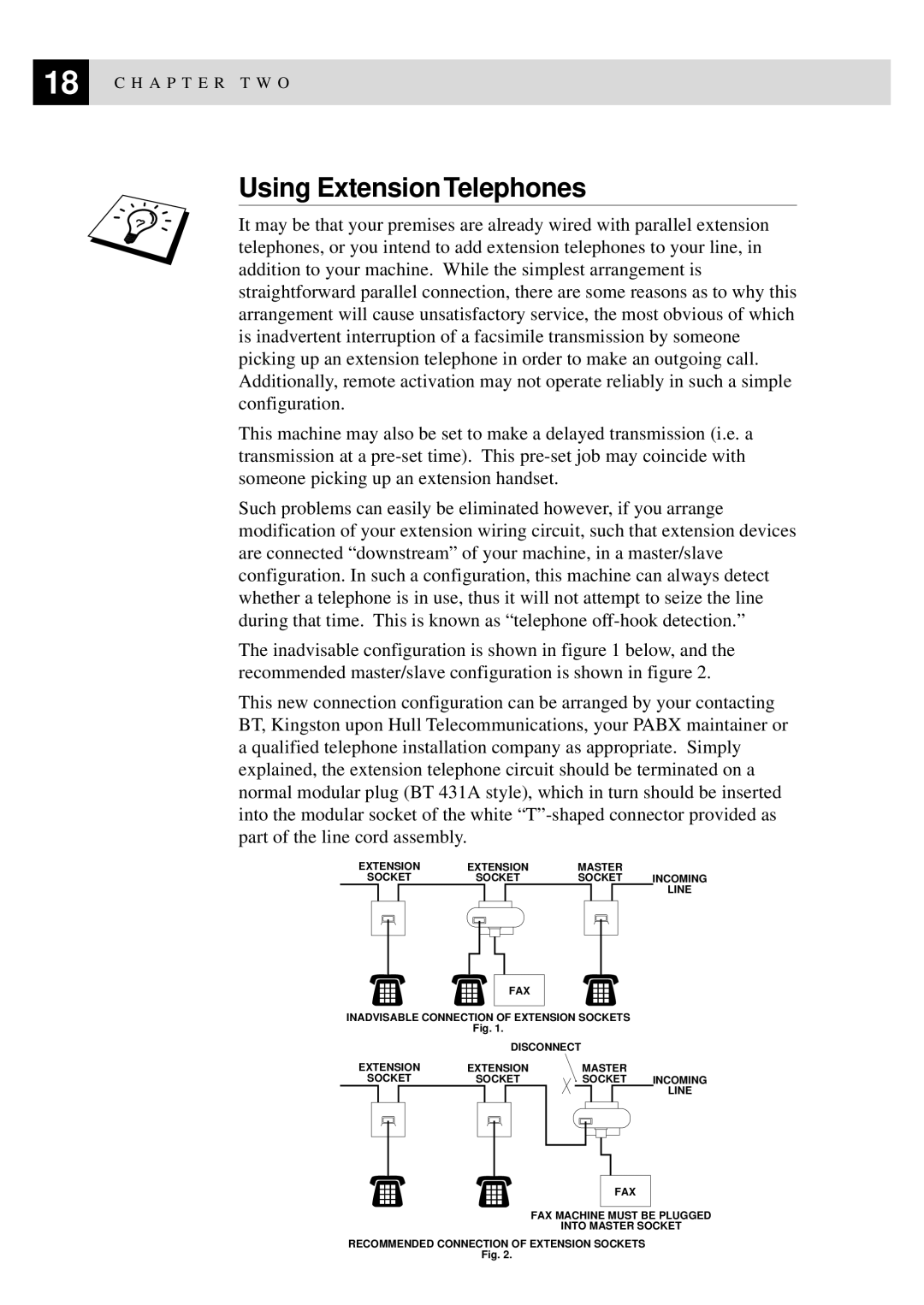 Brother MFC-925, FAX-930, FAX-940 E-mail, FAX-920 manual Using Extension Telephones 