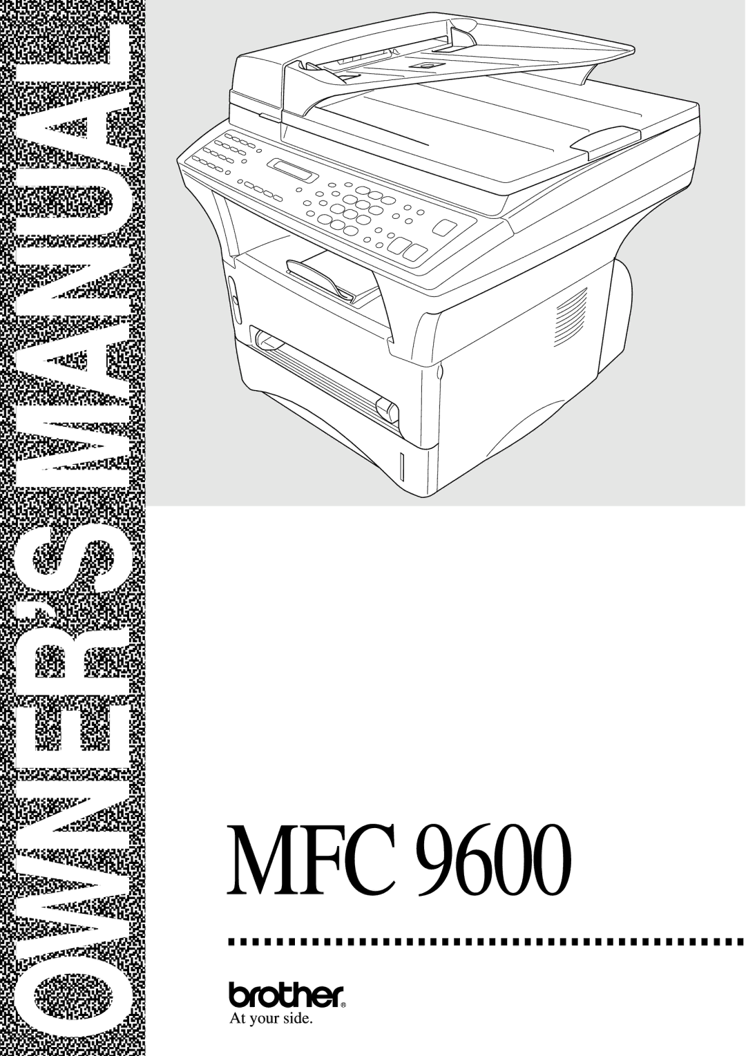 Brother MFC 9600 owner manual Mfc 