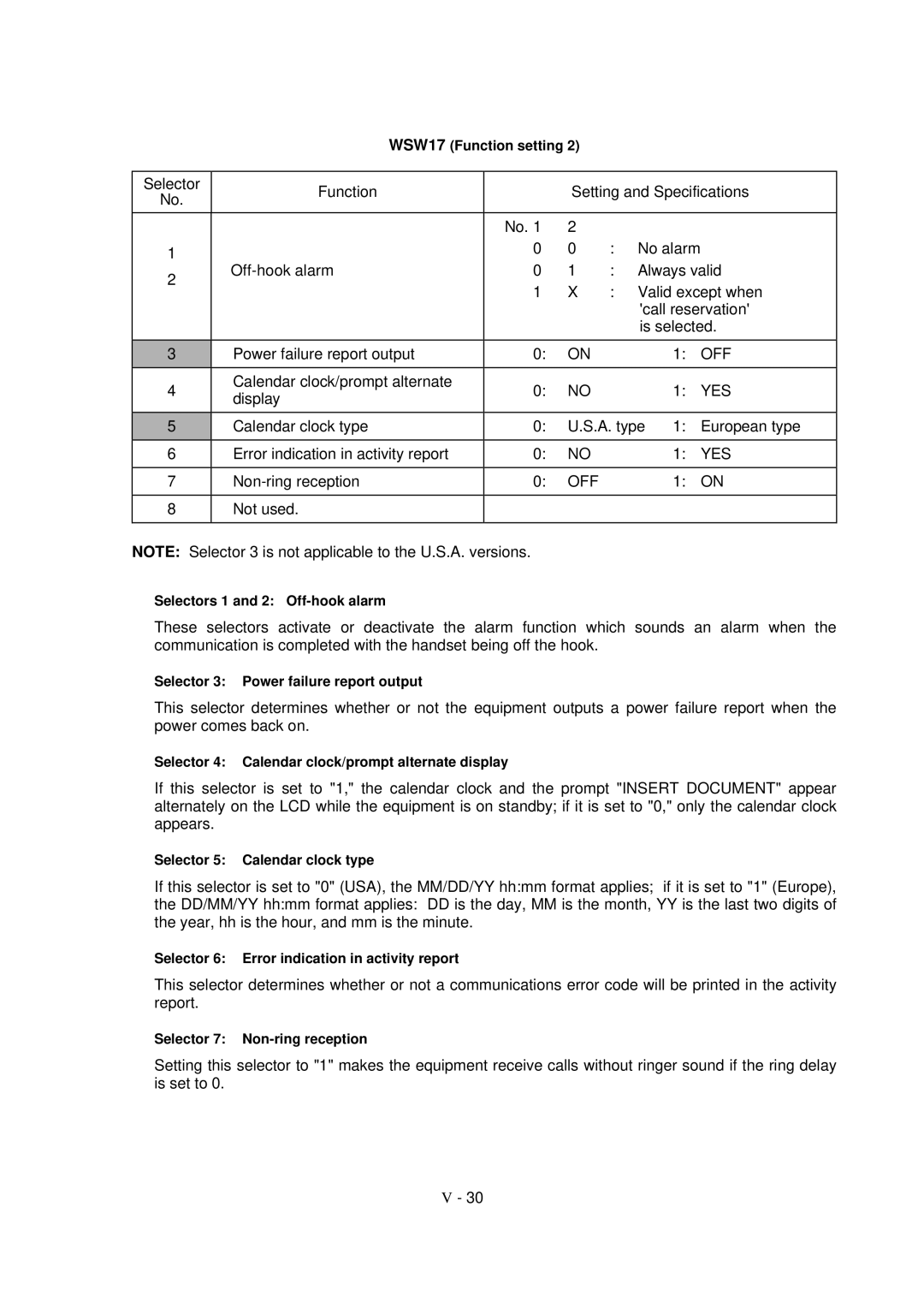 Brother MFC-970MC, FAX-931, FAX-921 service manual Off 