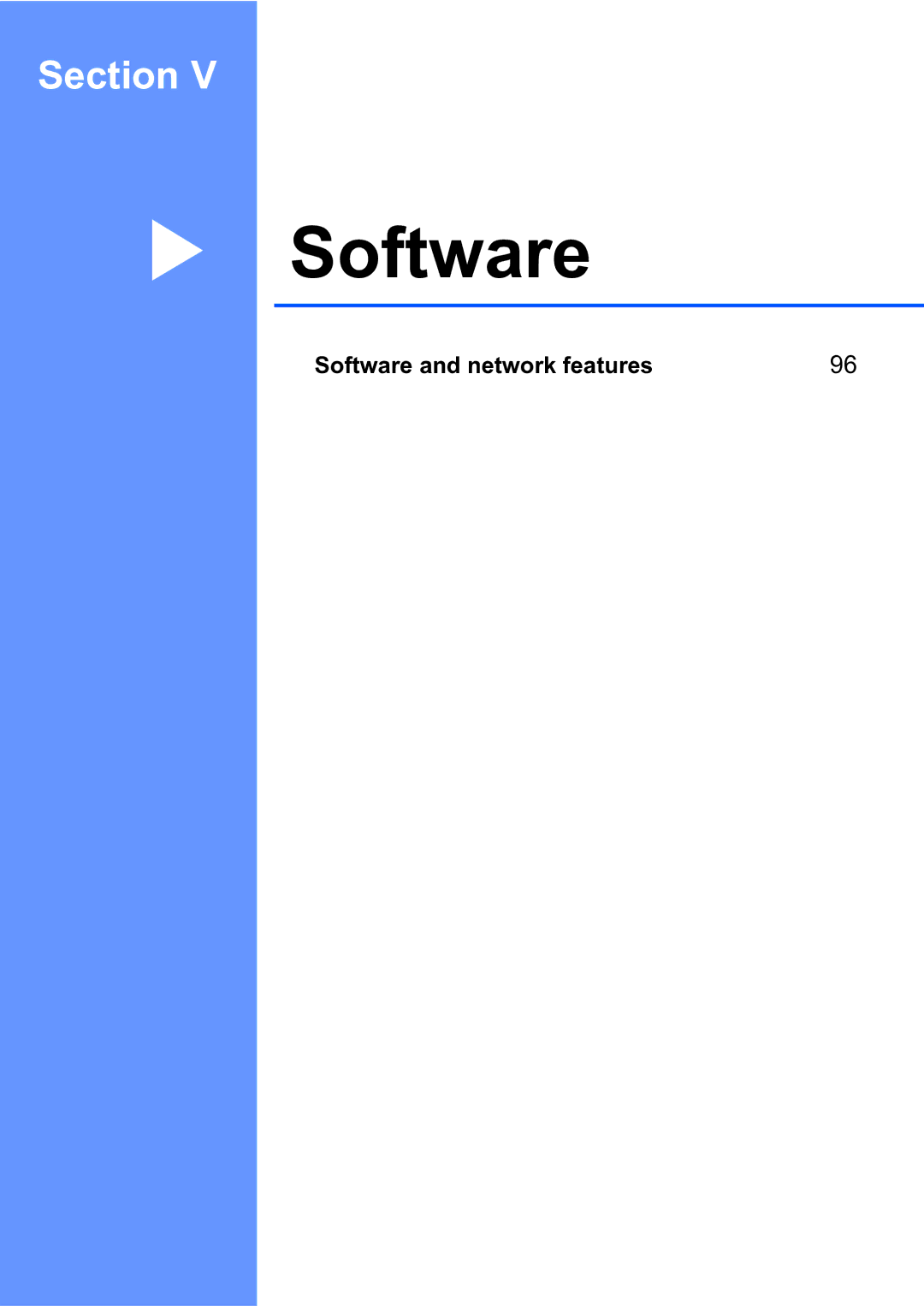 Brother MFC-9840CDW manual Software 