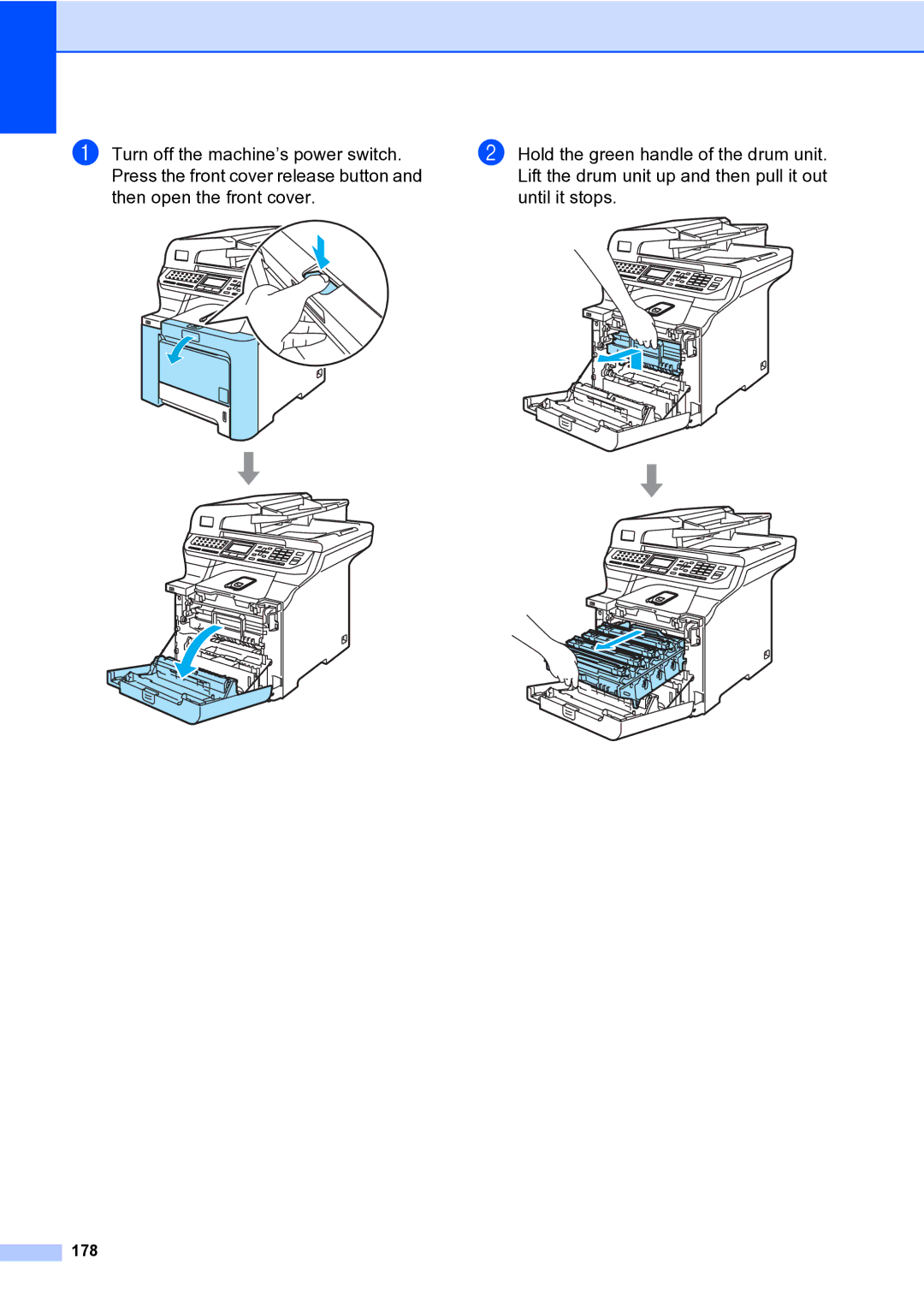 Brother MFC-9840CDW manual 178 