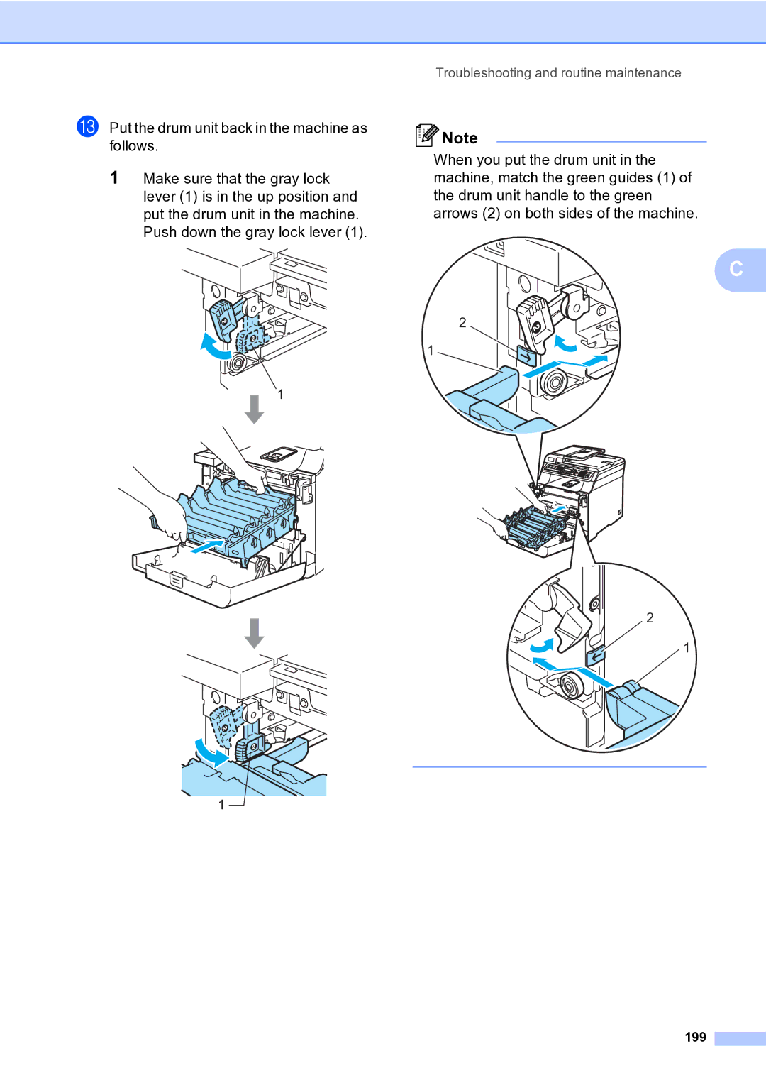 Brother MFC-9840CDW manual 199 