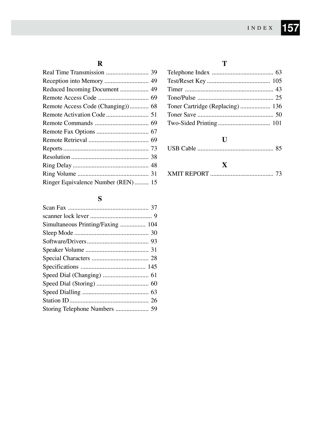 Brother MFC-9870 manual Simultaneous Printing/Faxing 104 