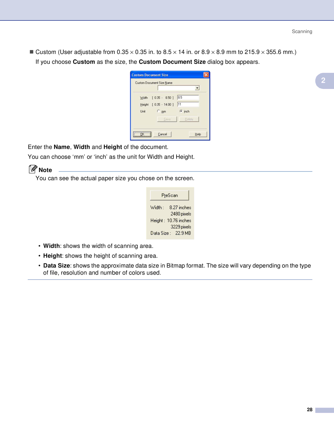 Brother MFC, DCP manual Scanning 