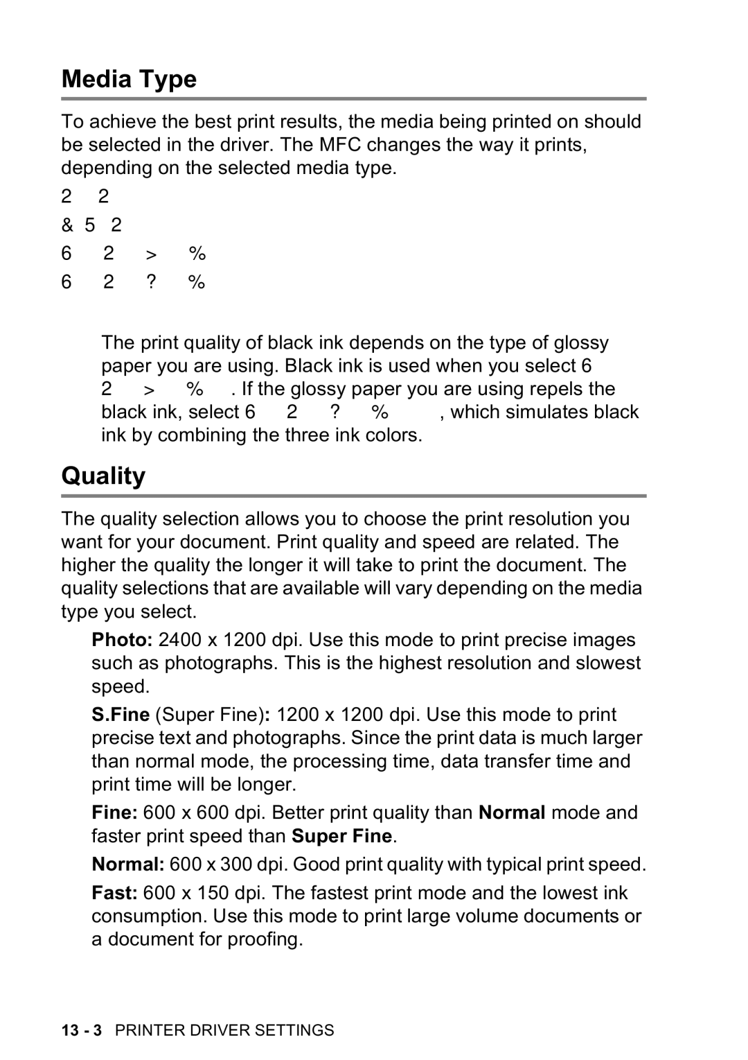 Brother MFC4420C manual $!&+, 9086=668D 