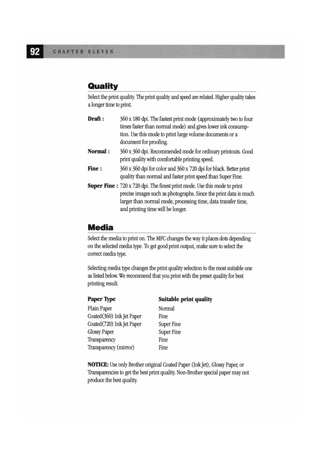 Brother MFC7000FC manual 
