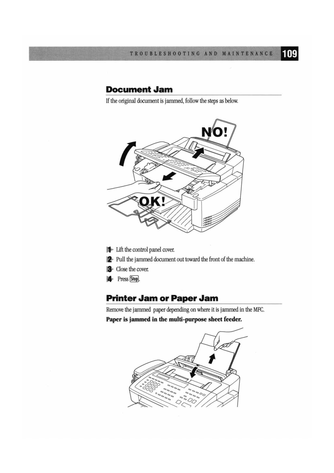Brother MFC7000FC manual 