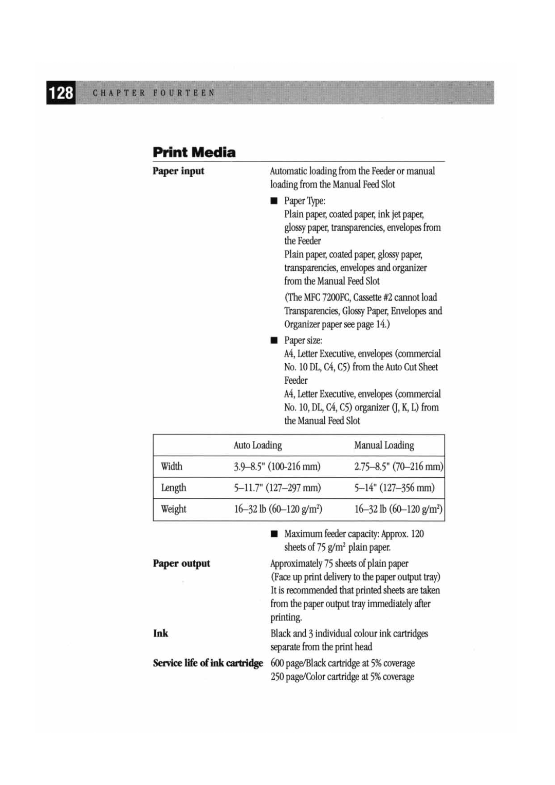 Brother MFC7000FC manual 