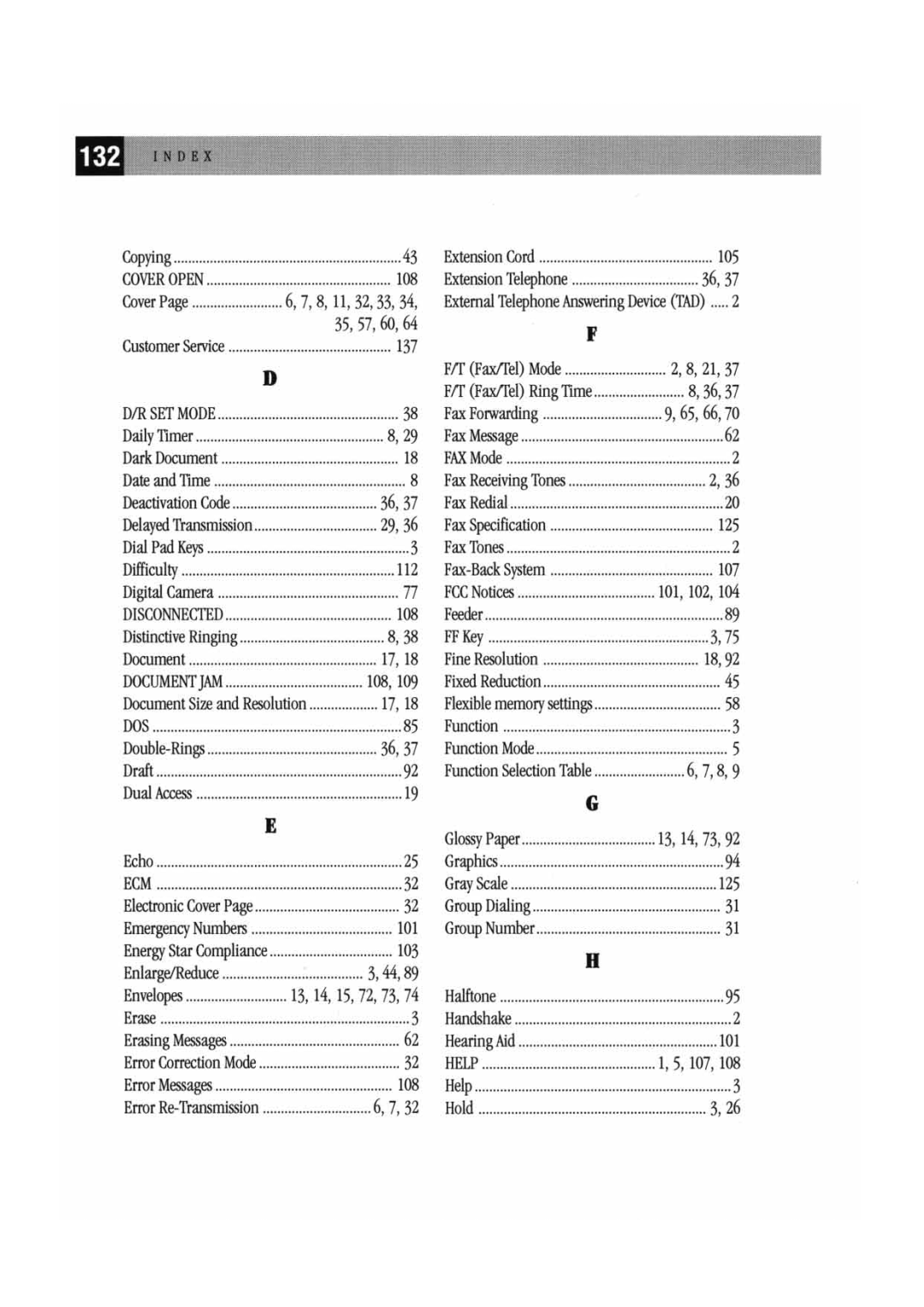 Brother MFC7000FC manual 
