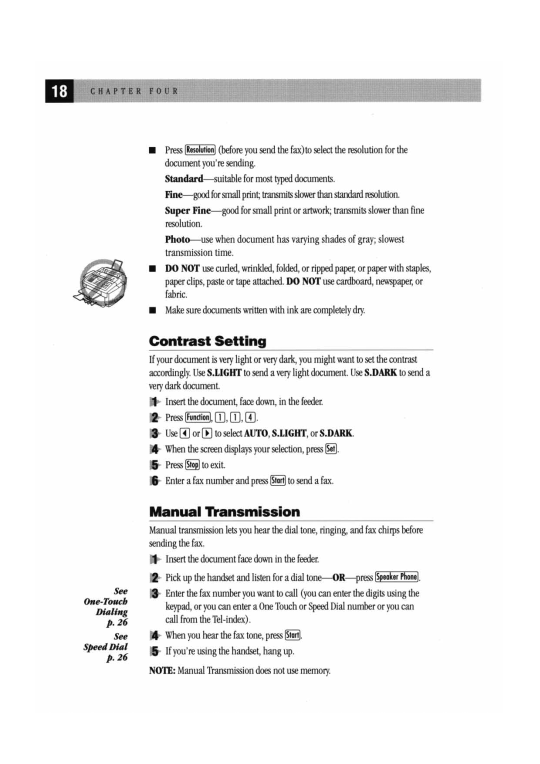 Brother MFC7000FC manual 