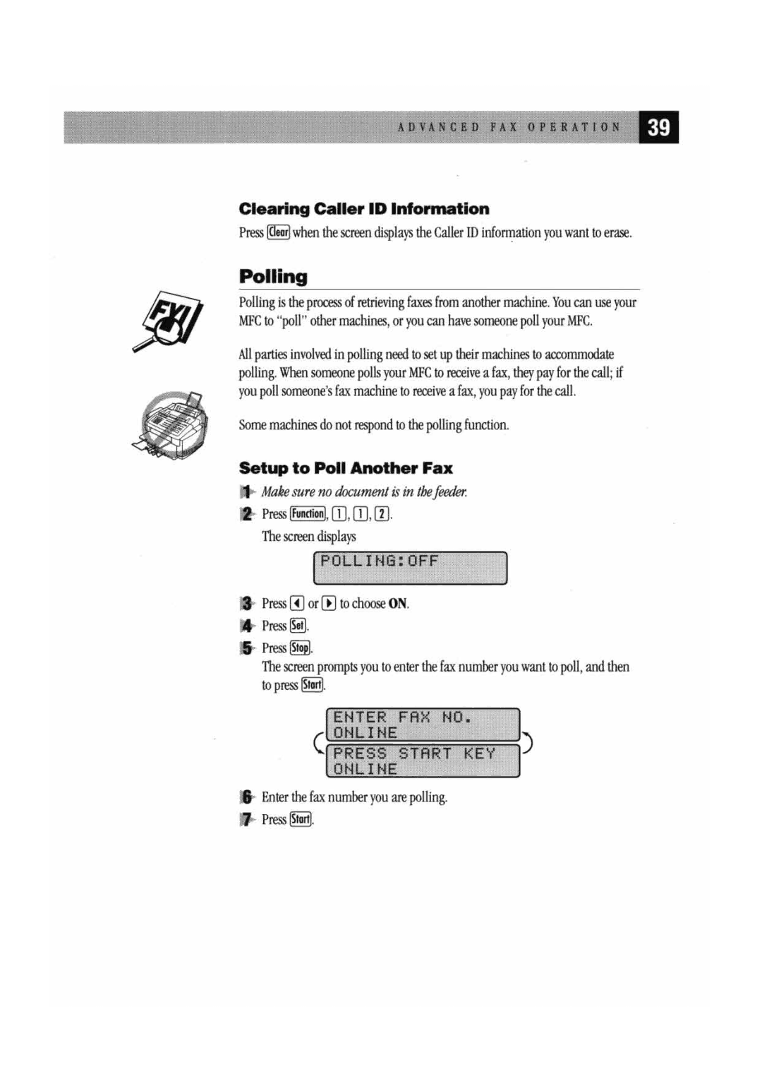 Brother MFC7000FC manual 
