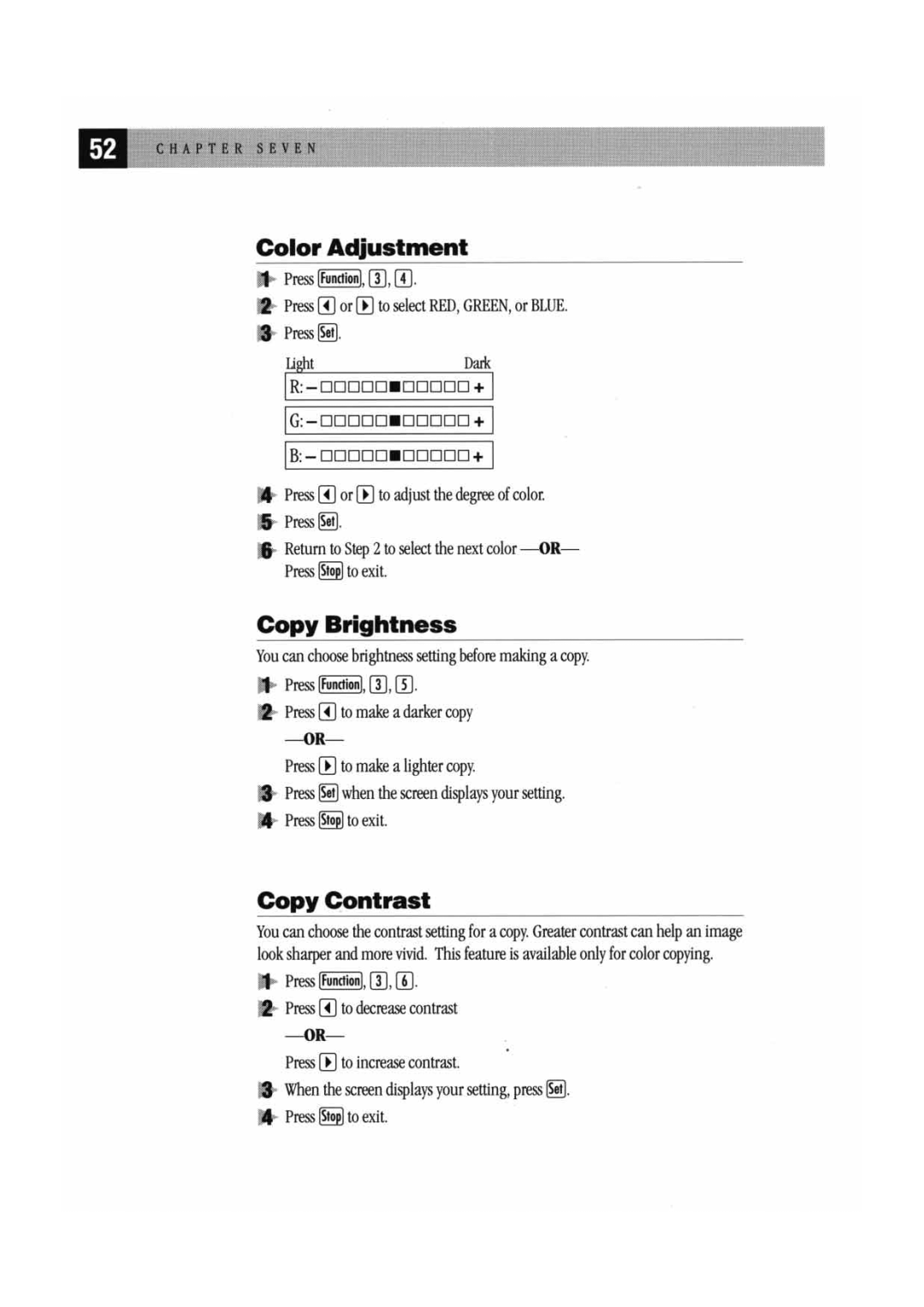 Brother MFC7000FC manual 